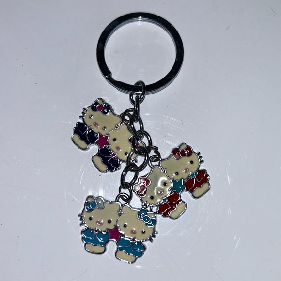 (3 for $10) Hello Kitty Charm Keychain - Picture 2 of 3